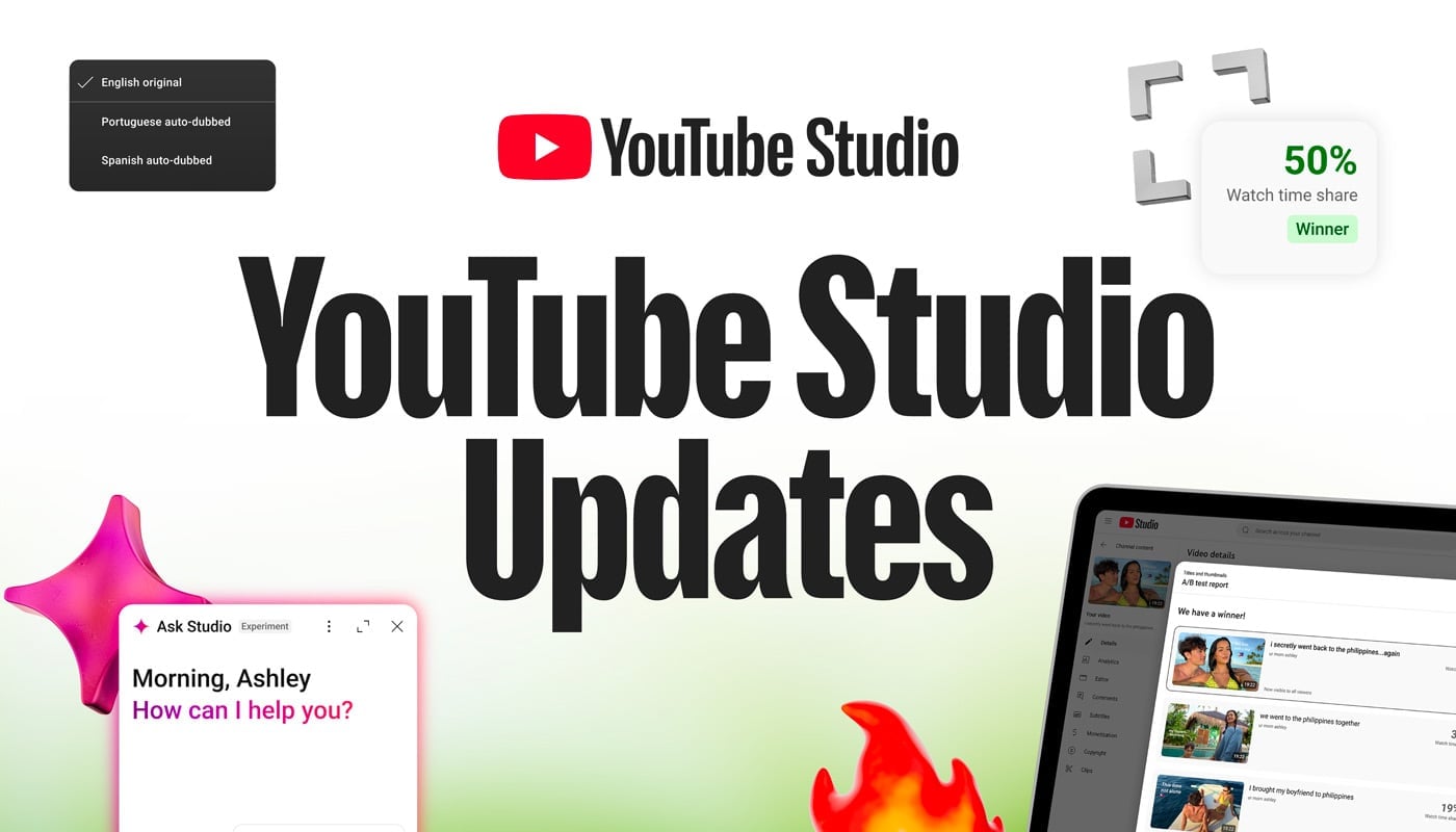 YouTube Studio Features 2025