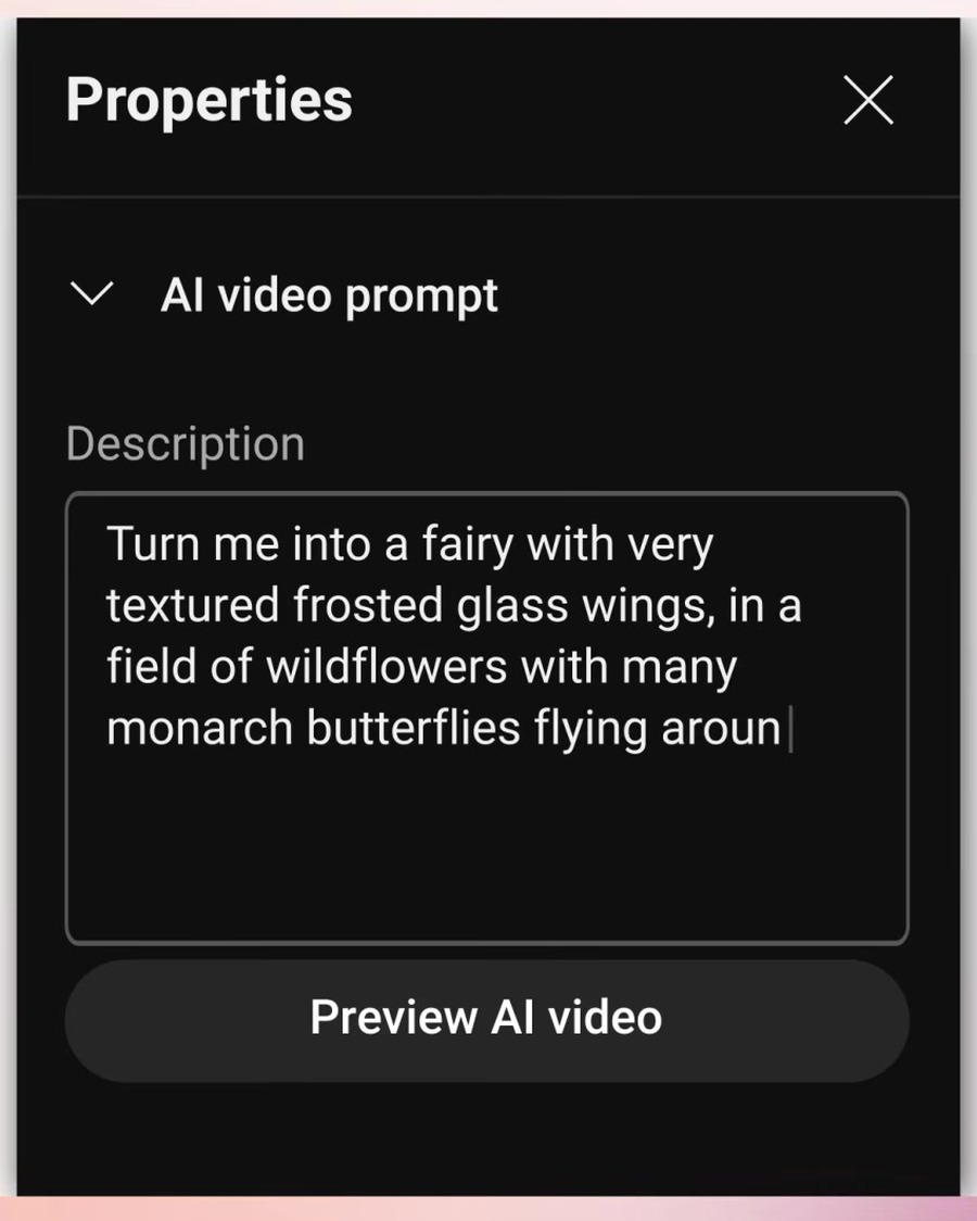 Branded Effects, Gifts und Kanal-Insights: die YouTube-Updates für Marken - effect maker ki video prompt shorts effekte YouTube Effect Maker mit AI-Video-Prompt für Branded Effects