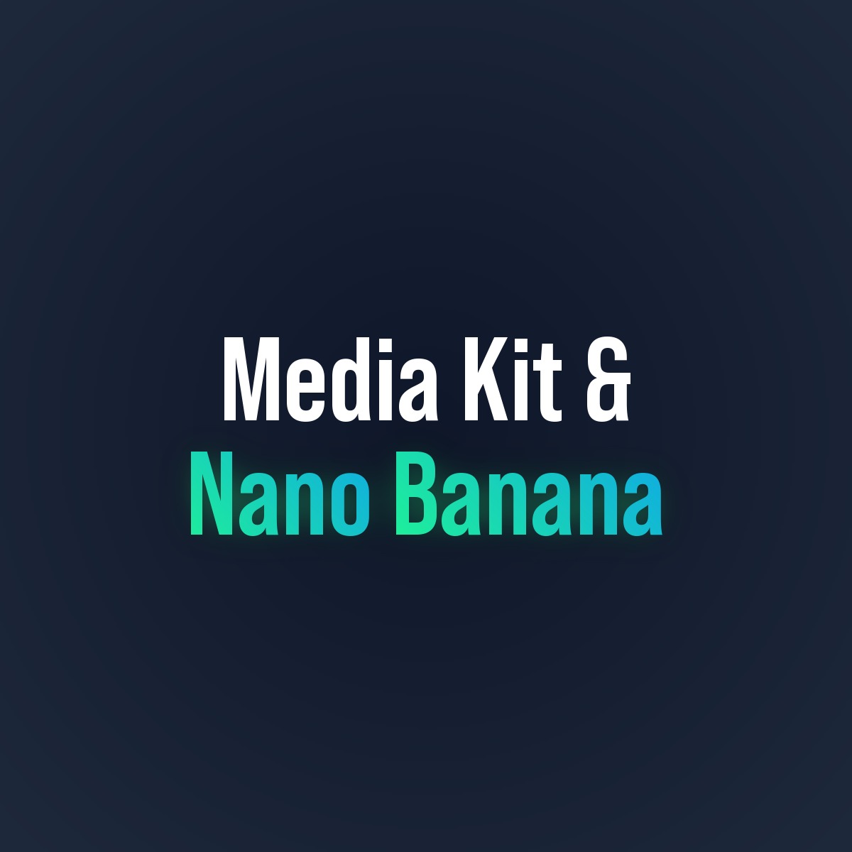 YouTube Media Kit und Nano Banana fuer Marken